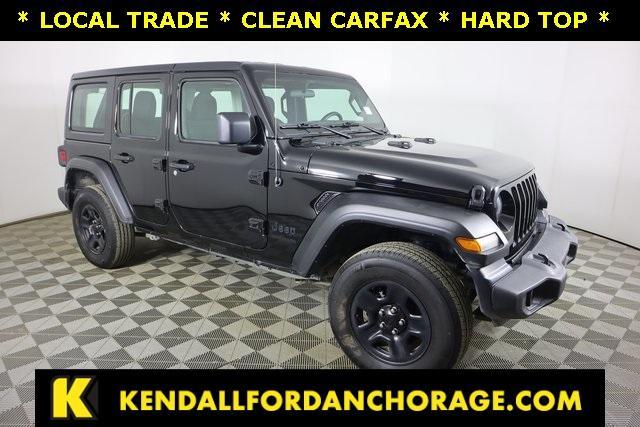 used 2022 Jeep Wrangler Unlimited car, priced at $33,588