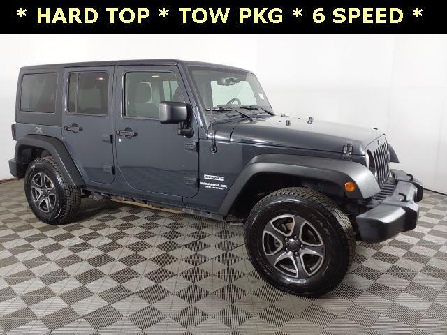 used 2017 Jeep Wrangler Unlimited car, priced at $21,900