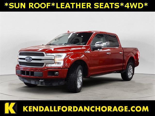 used 2018 Ford F-150 car, priced at $35,588