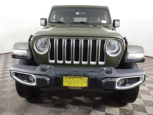 used 2021 Jeep Wrangler Unlimited car, priced at $30,988