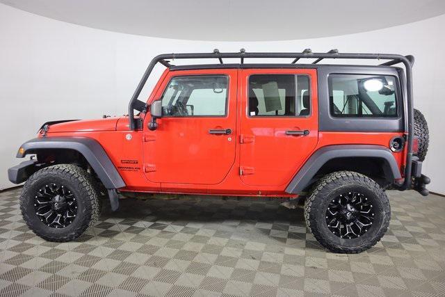 used 2015 Jeep Wrangler Unlimited car, priced at $18,961