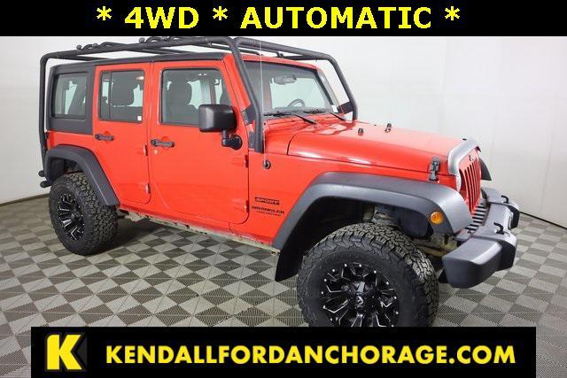 used 2015 Jeep Wrangler Unlimited car, priced at $14,961