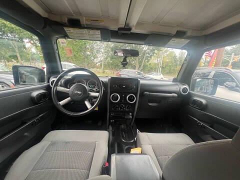 used 2009 Jeep Wrangler Unlimited car, priced at $12,999