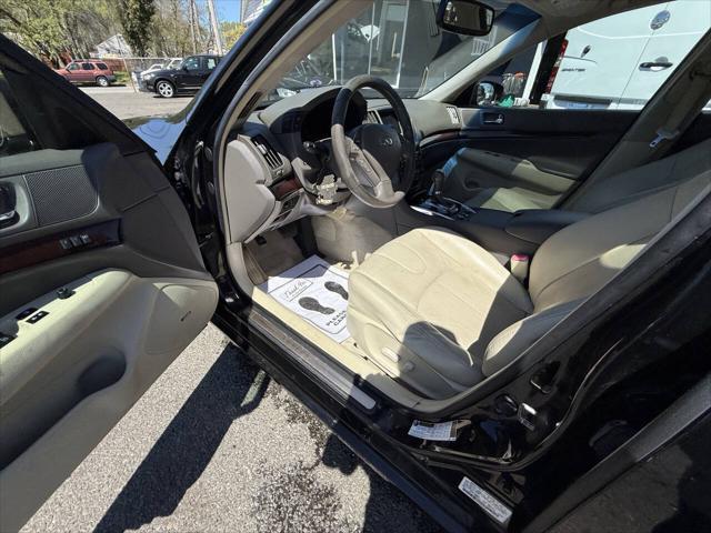 used 2010 INFINITI G37x car, priced at $8,999
