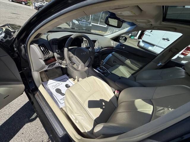 used 2010 INFINITI G37x car, priced at $8,999