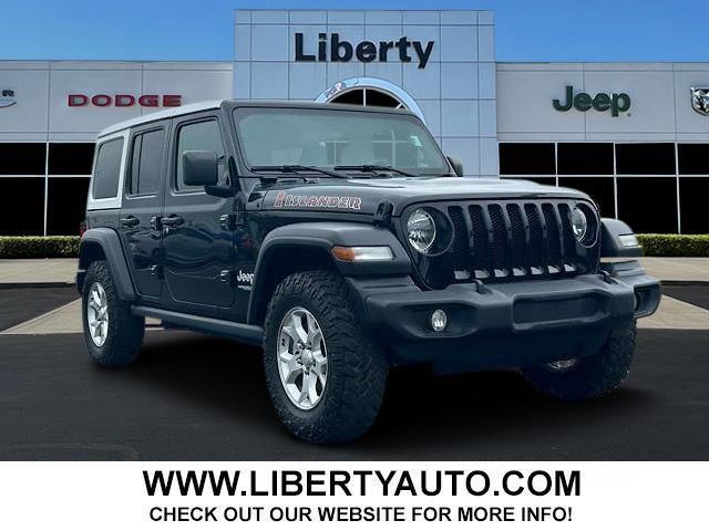 used 2021 Jeep Wrangler Unlimited car, priced at $25,988