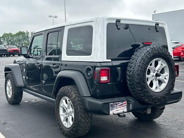 used 2021 Jeep Wrangler Unlimited car, priced at $25,988