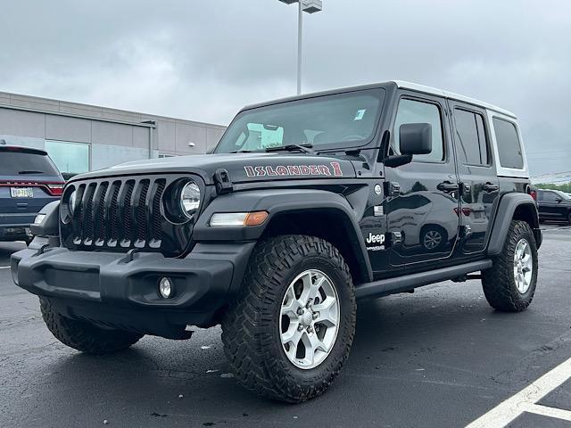 used 2021 Jeep Wrangler Unlimited car, priced at $25,988