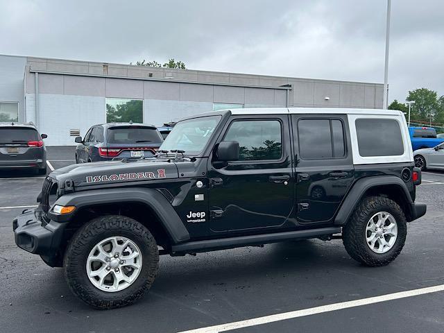used 2021 Jeep Wrangler Unlimited car, priced at $25,988