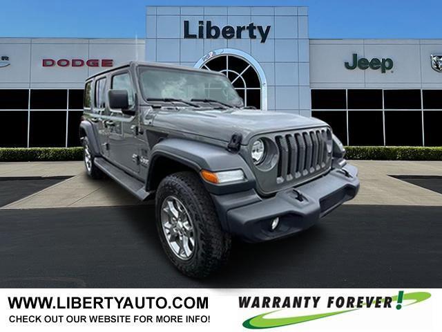 used 2020 Jeep Wrangler Unlimited car, priced at $30,988