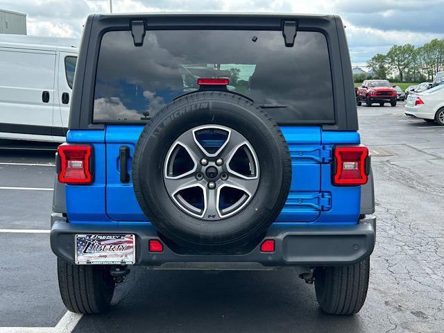 used 2022 Jeep Wrangler Unlimited car, priced at $32,988