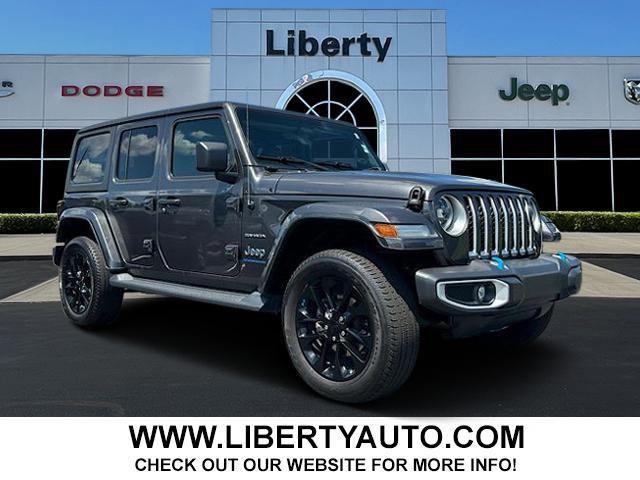 used 2023 Jeep Wrangler 4xe car, priced at $35,500