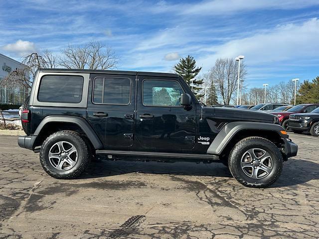 used 2020 Jeep Wrangler Unlimited car, priced at $26,500