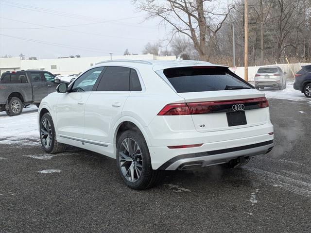 new 2025 Audi Q8 car, priced at $78,400