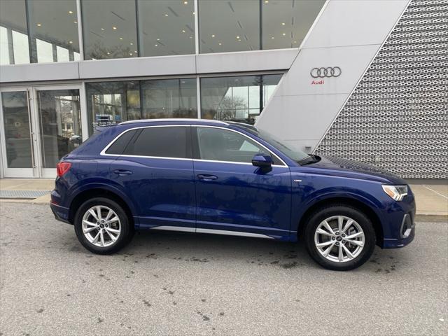 used 2024 Audi Q3 car, priced at $38,500