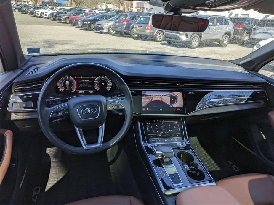 used 2021 Audi Q7 car, priced at $37,000