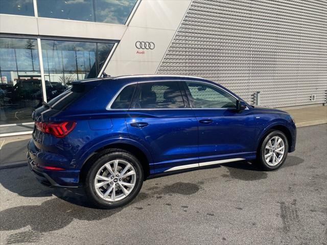 used 2021 Audi Q3 car, priced at $27,500