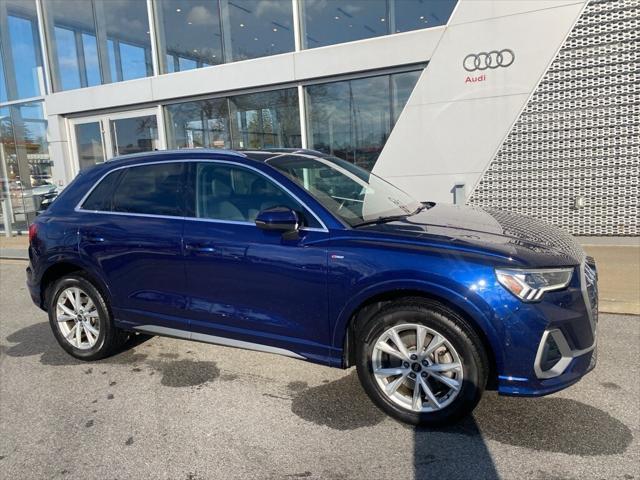 used 2021 Audi Q3 car, priced at $27,500