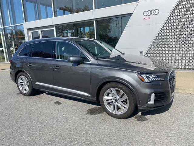 used 2021 Audi Q7 car, priced at $44,000