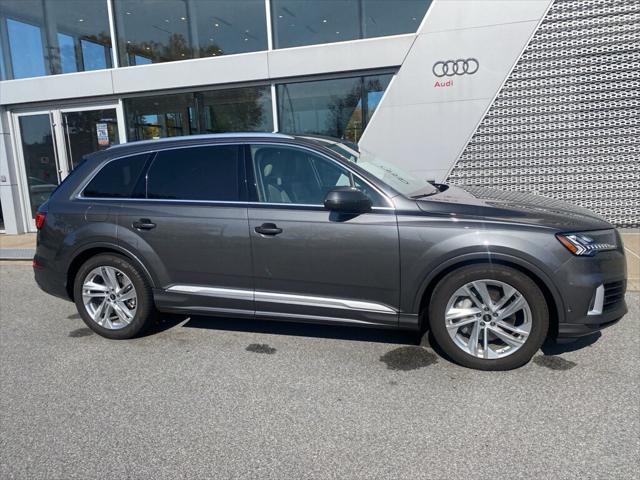 used 2021 Audi Q7 car, priced at $44,000