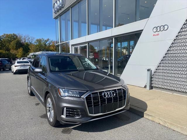 used 2021 Audi Q7 car, priced at $44,000