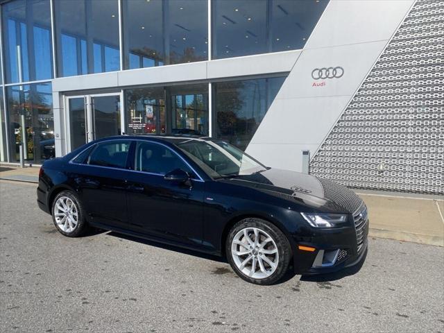 used 2019 Audi A4 car, priced at $30,500