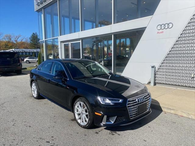 used 2019 Audi A4 car, priced at $30,500