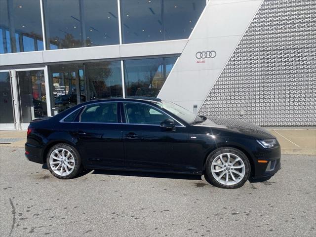 used 2019 Audi A4 car, priced at $30,500