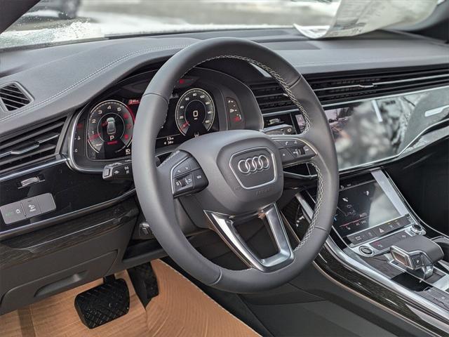 new 2025 Audi Q8 car, priced at $78,245