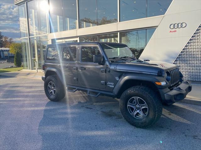 used 2018 Jeep Wrangler Unlimited car, priced at $27,144