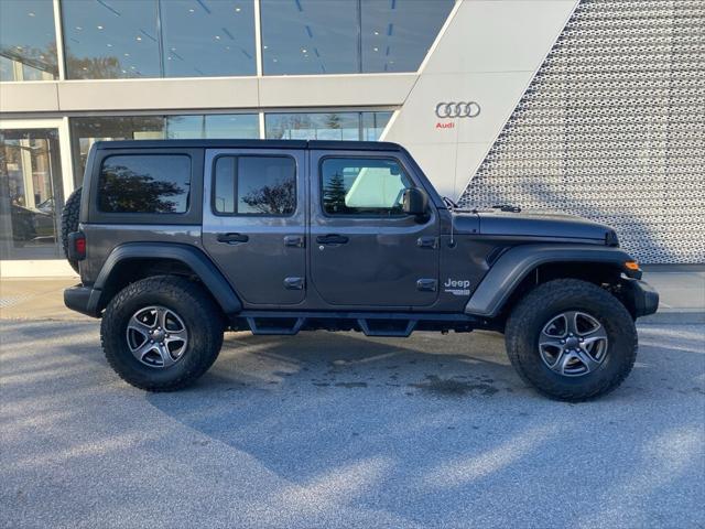 used 2018 Jeep Wrangler Unlimited car, priced at $27,144