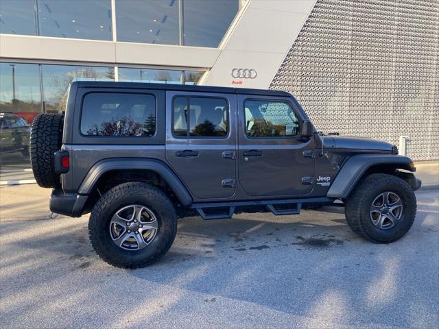 used 2018 Jeep Wrangler Unlimited car, priced at $27,144