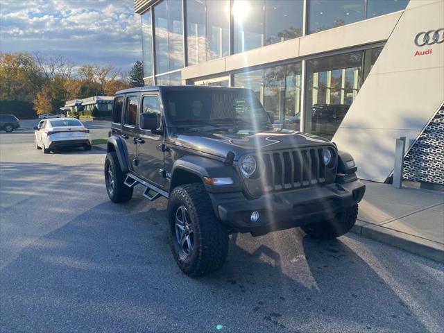 used 2018 Jeep Wrangler Unlimited car, priced at $27,144