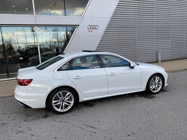 used 2022 Audi A4 car, priced at $31,000