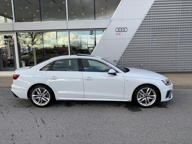 used 2022 Audi A4 car, priced at $31,000