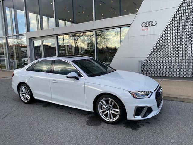 used 2022 Audi A4 car, priced at $31,000