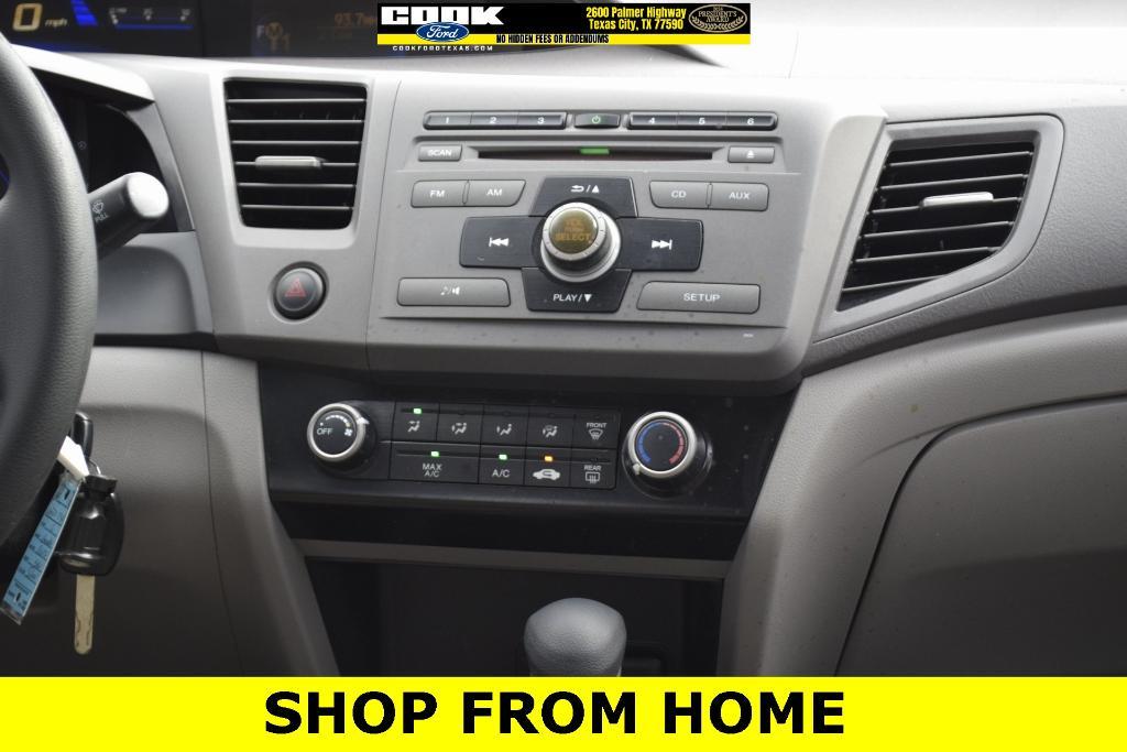 used 2012 Honda Civic car, priced at $8,983