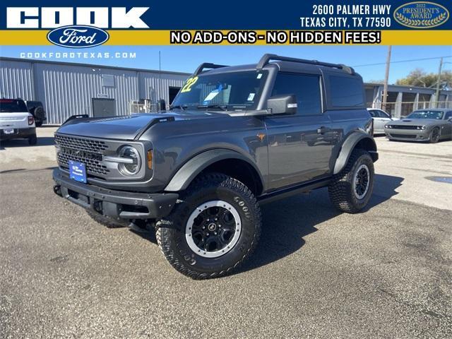 used 2022 Ford Bronco car, priced at $41,989