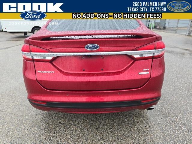 used 2018 Ford Fusion car, priced at $12,789