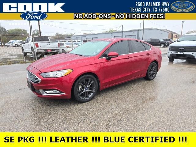 used 2018 Ford Fusion car, priced at $12,789