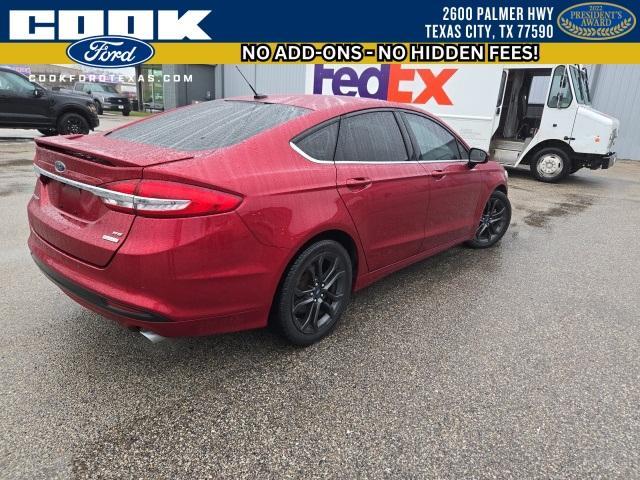 used 2018 Ford Fusion car, priced at $12,789