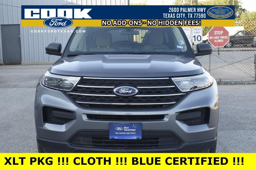 used 2021 Ford Explorer car, priced at $21,789
