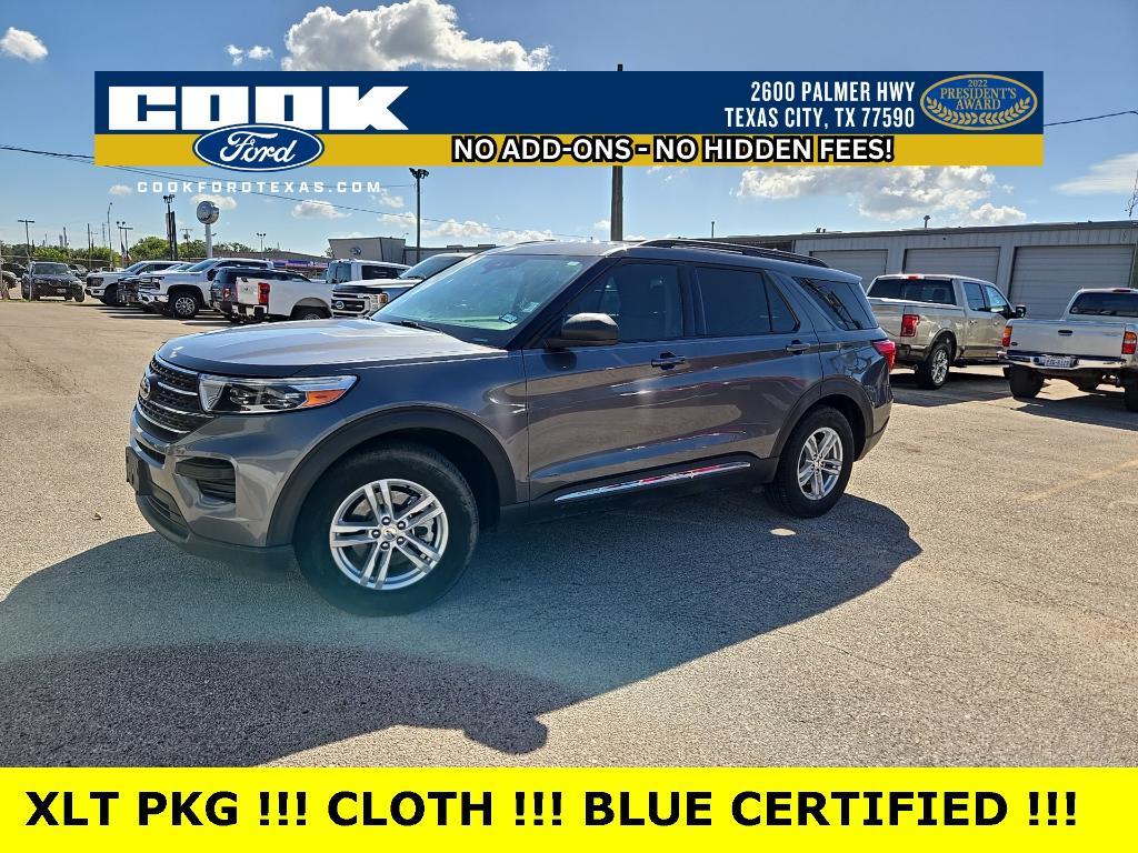 used 2021 Ford Explorer car, priced at $21,789