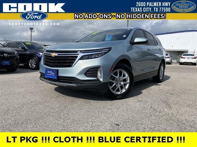 used 2022 Chevrolet Equinox car, priced at $16,989