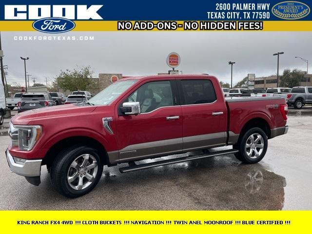 used 2021 Ford F-150 car, priced at $40,789