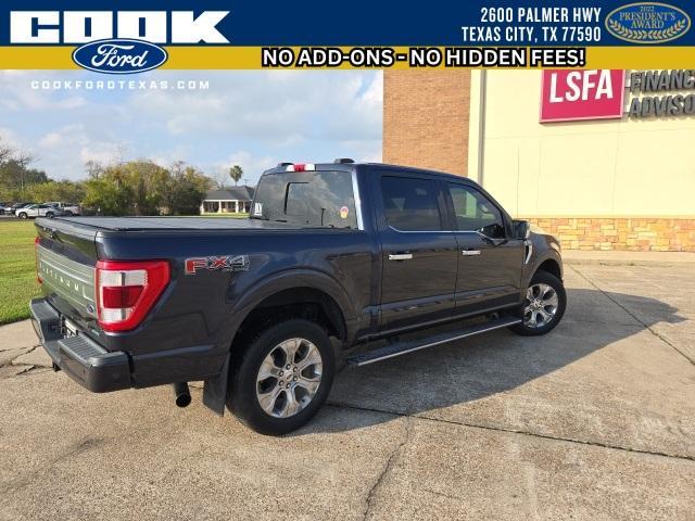 used 2021 Ford F-150 car, priced at $48,489