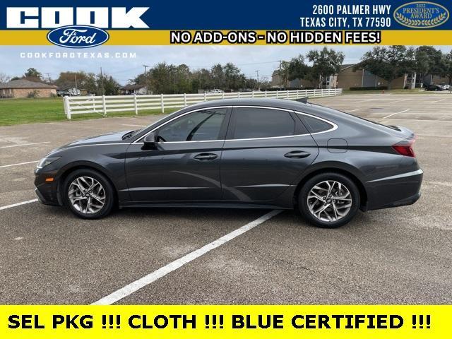 used 2021 Hyundai Sonata car, priced at $18,986