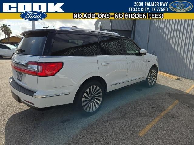 used 2021 Lincoln Navigator car, priced at $44,989