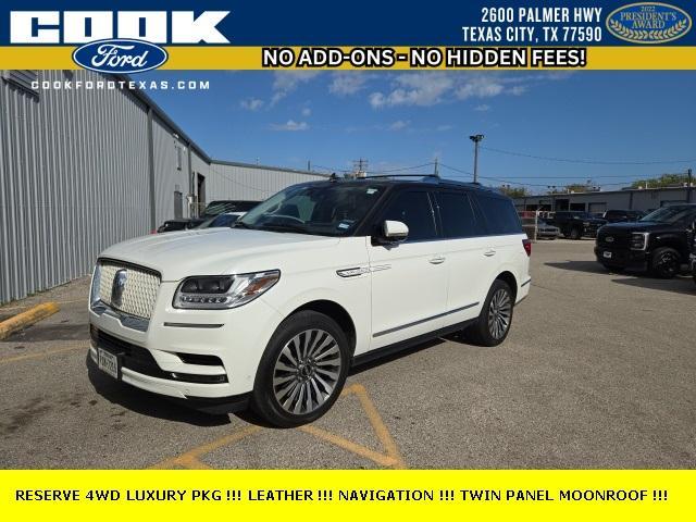 used 2021 Lincoln Navigator car, priced at $45,489