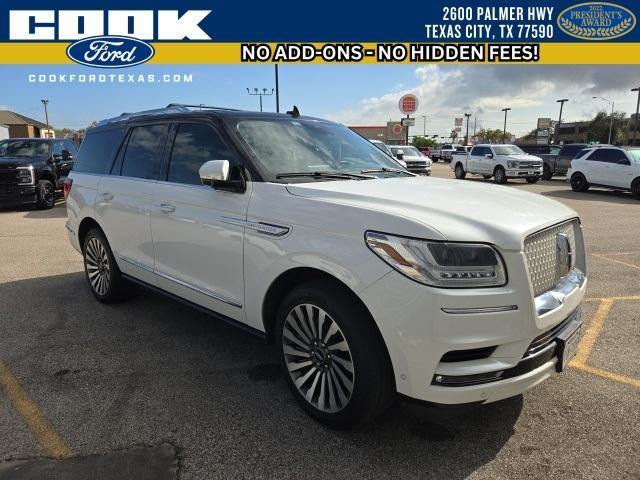 used 2021 Lincoln Navigator car, priced at $44,989